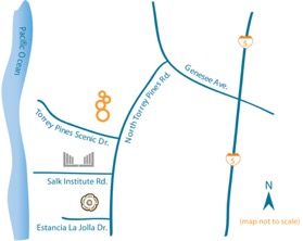 Map to Sanford Consortium